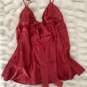Victoria's Secret Rose Satin Lingerie